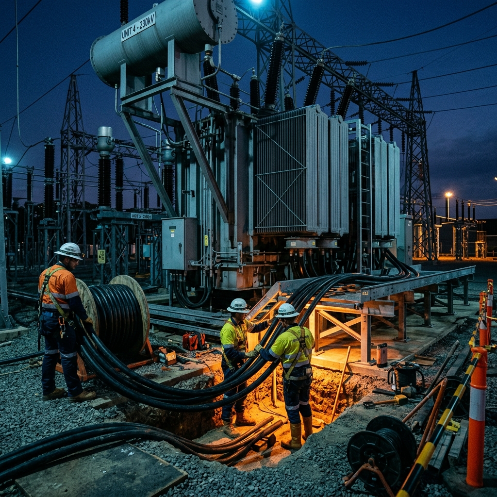 HT/LT Power Infrastructure Execution by NEC Associates